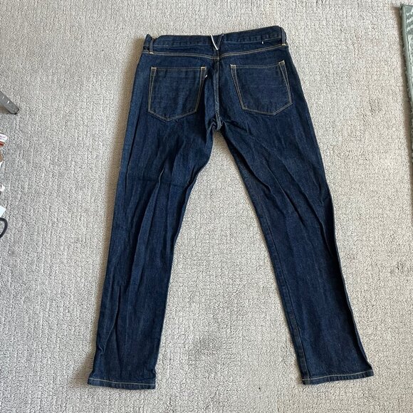 3x1 NYC Men’s M5 Slim Selvedge Raw Denim Jeans Sz 33x28 Made In USA M5SL20070 #2 - Picture 13 of 16